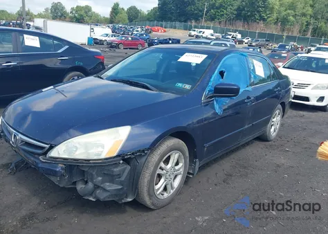 2006 Honda Accord 2.4 Se из США, поврежденный, VIN 1HGCM56326A012767